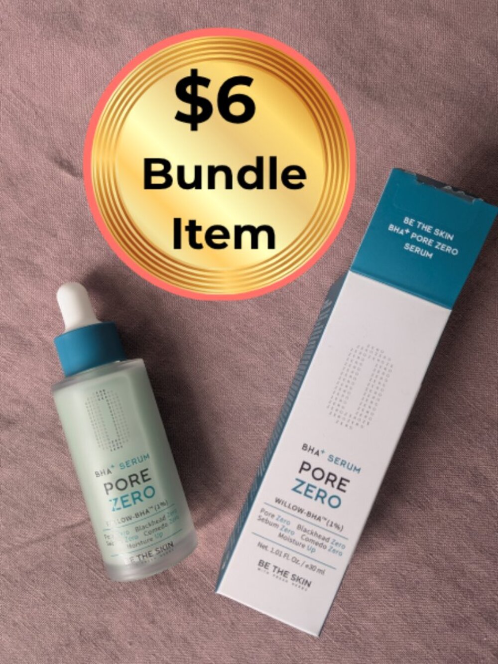🔥 ADD TO ANY BUNDLE FOR JUST $6!! ELF / Be The Skin BHA+ Pore Zero Face Serum